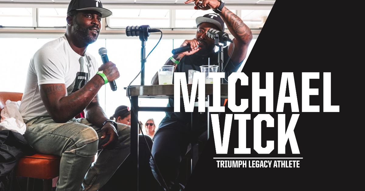 Mike Vick joins Triumph NIL as Legacy Athlete